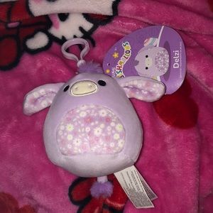 Bnwt Delzi the donkey squishmallow clip
